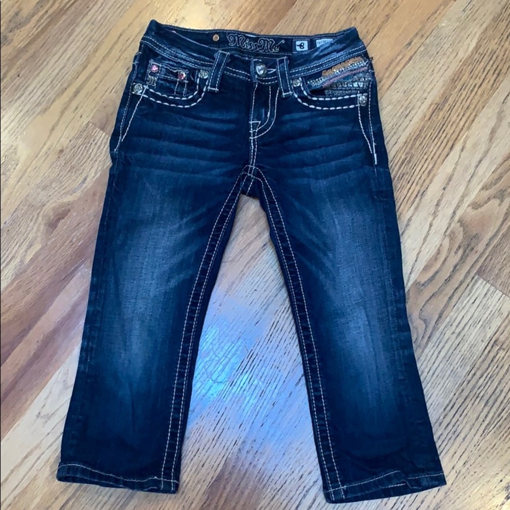 Miss Me jean capris size 8 girls